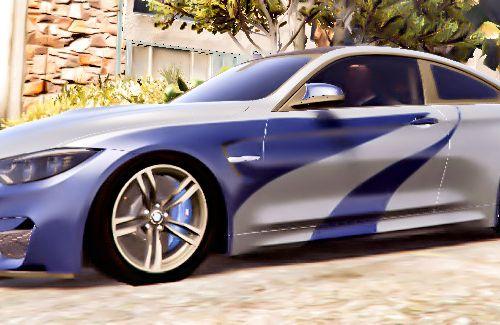 BMW M4 NFS Most Wanted Vinyl